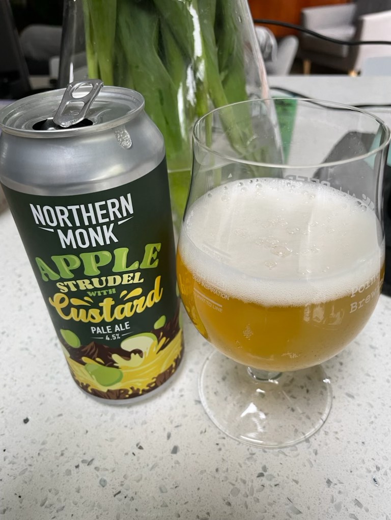 Apple Strudel With Custard Pale Ale, England