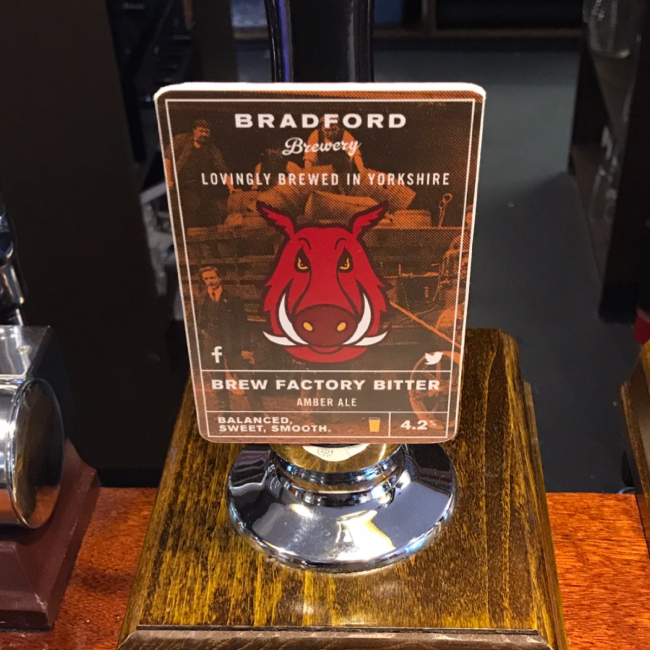 Brew factory bitter, England