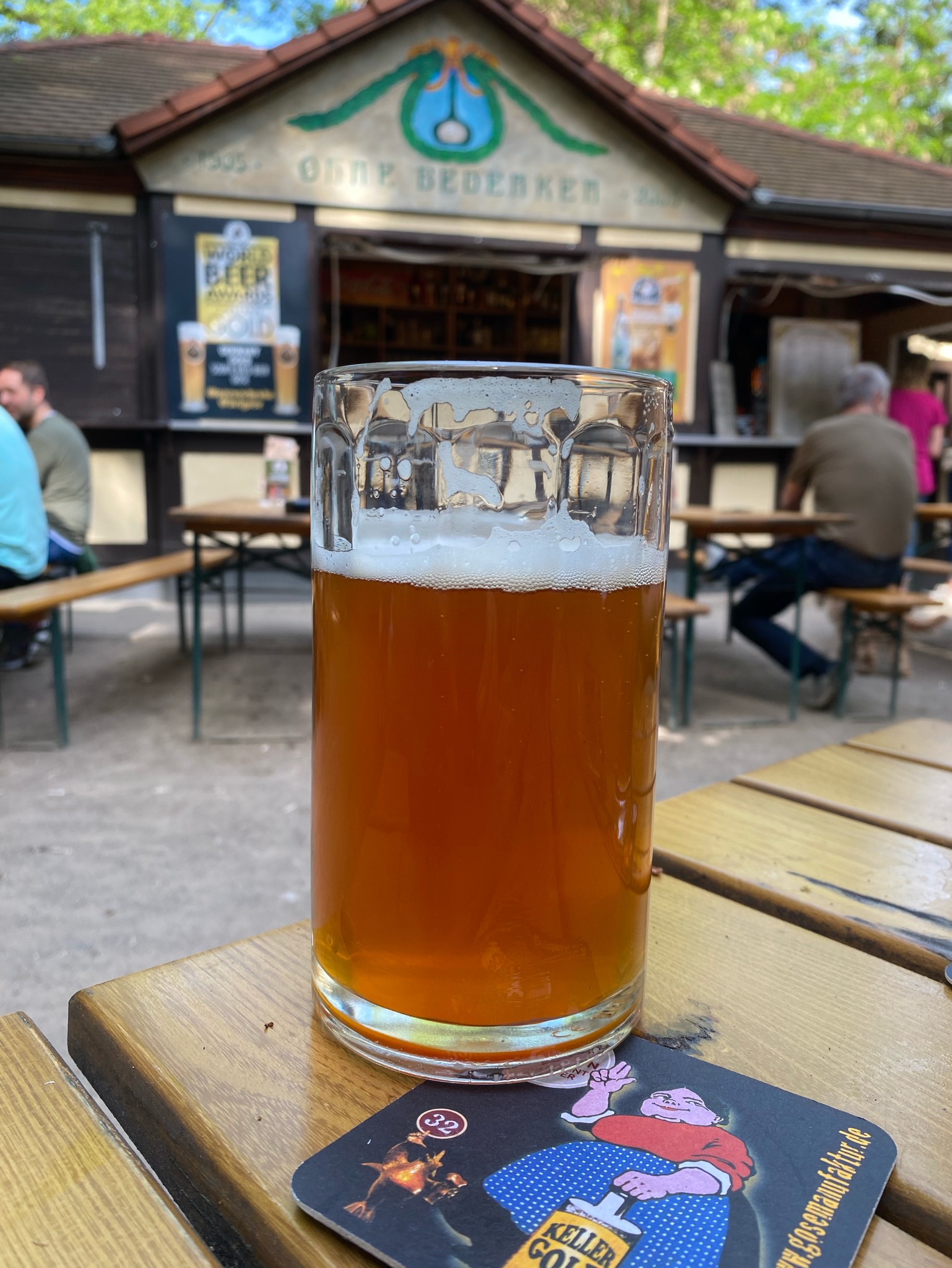 Frühlingsbock, Gosenschänke "Ohne Bedenken"