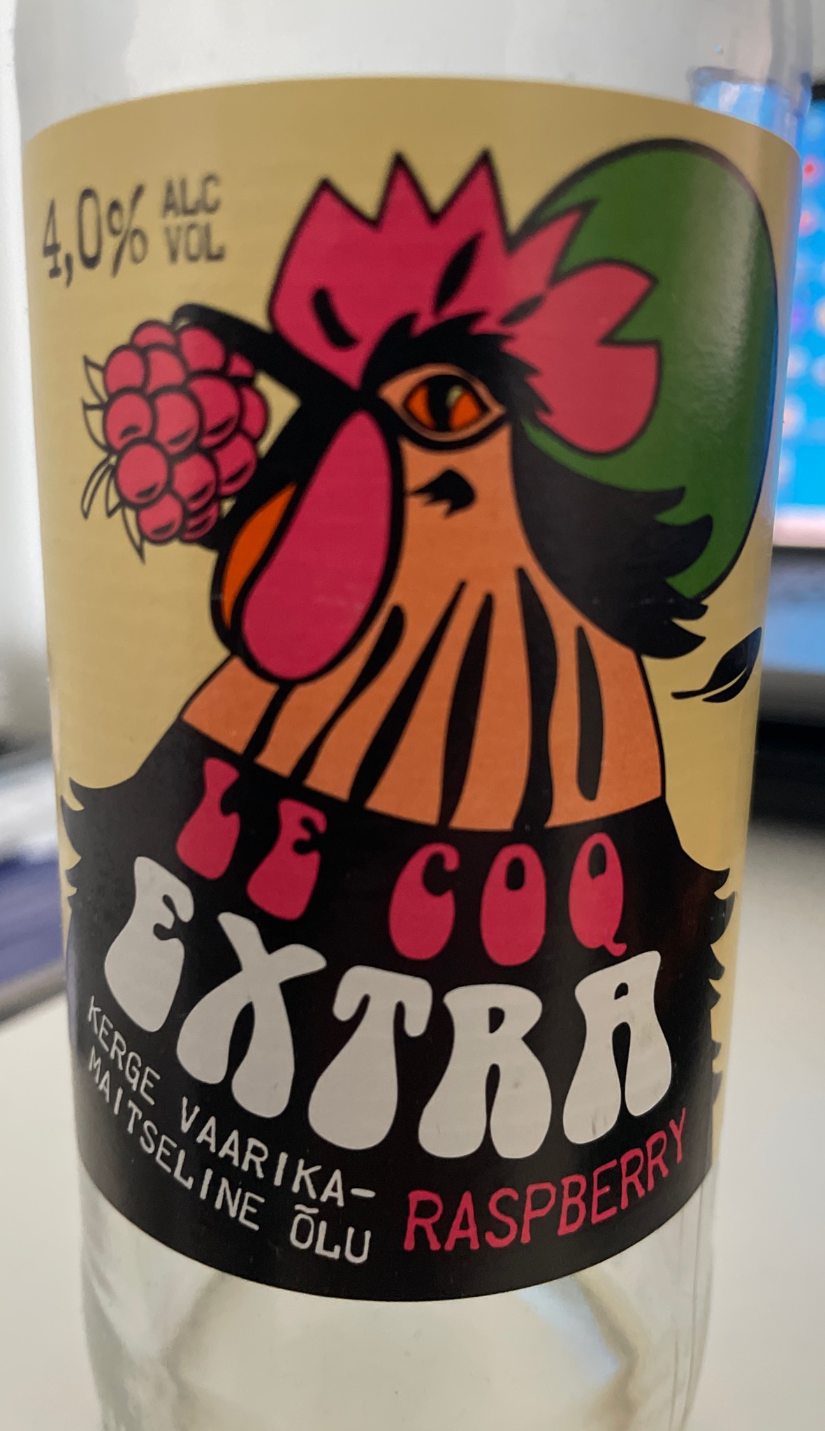 Le Coq Extra Raspberry, Estonia