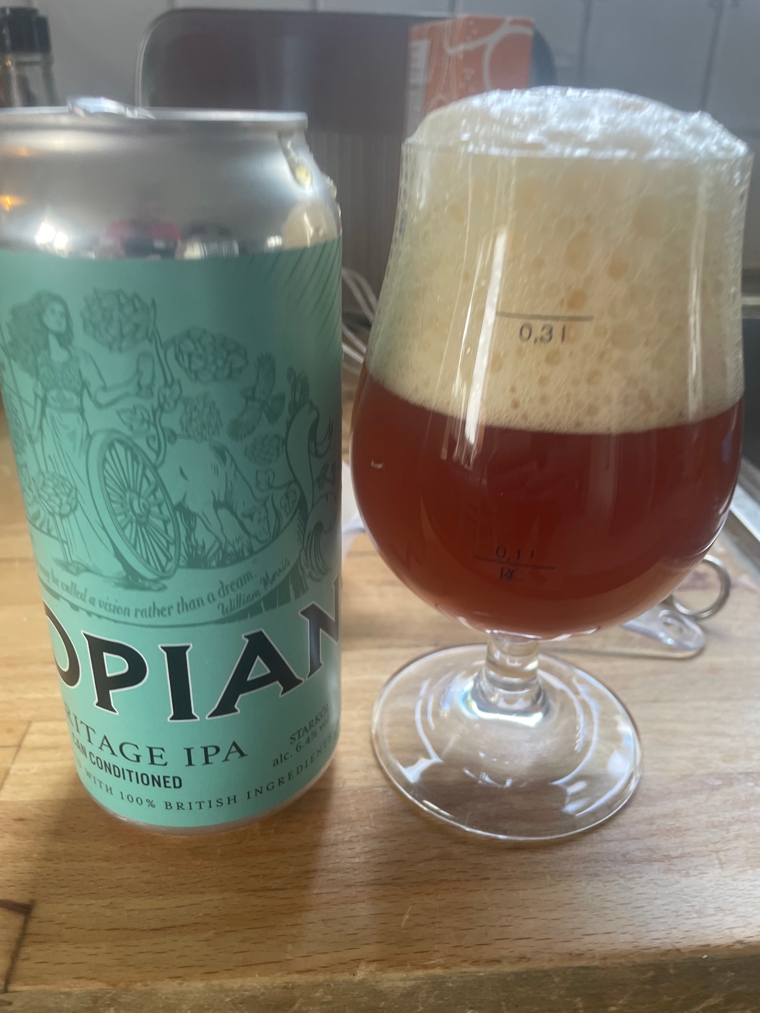 Heritage IPA, Utopian Brewing Ltd.