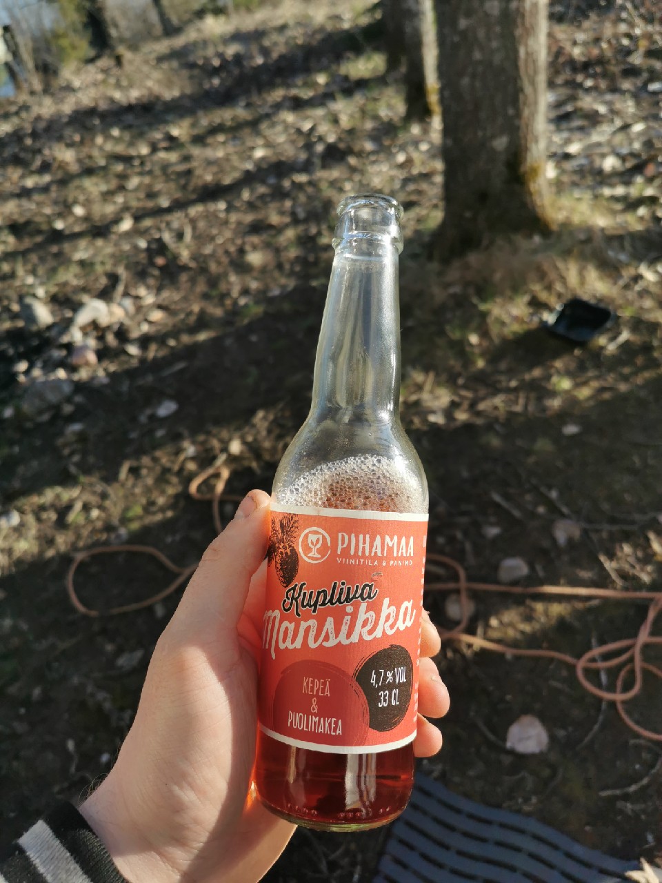 Mansikkasiideri, Finland