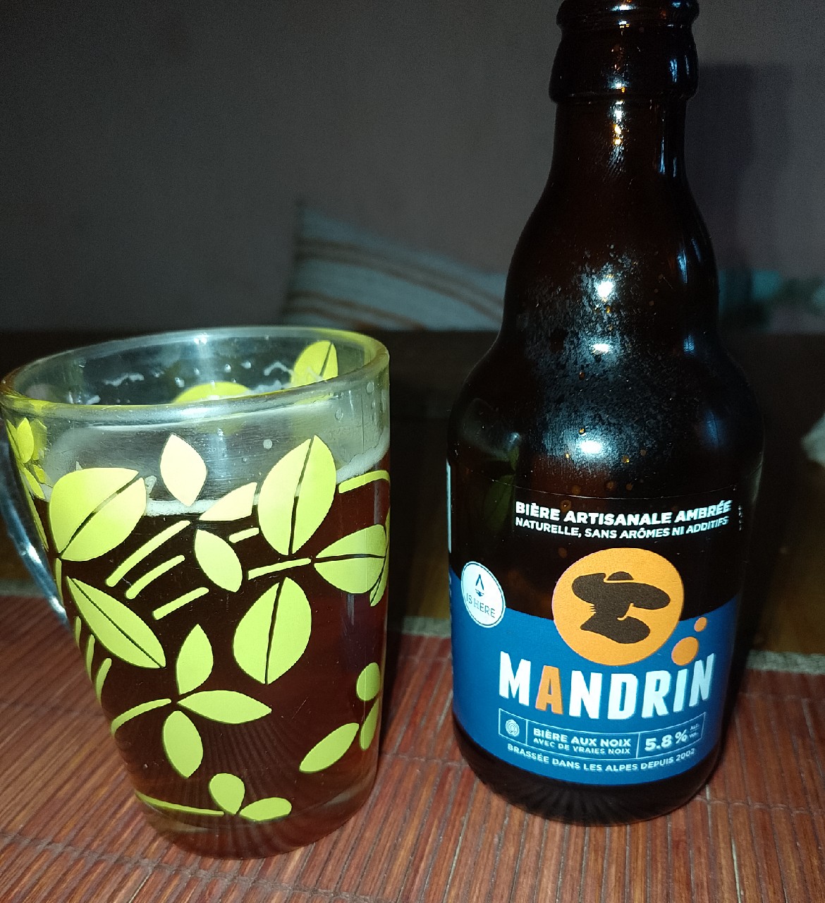 Mandrin Bière Aux Noix, France