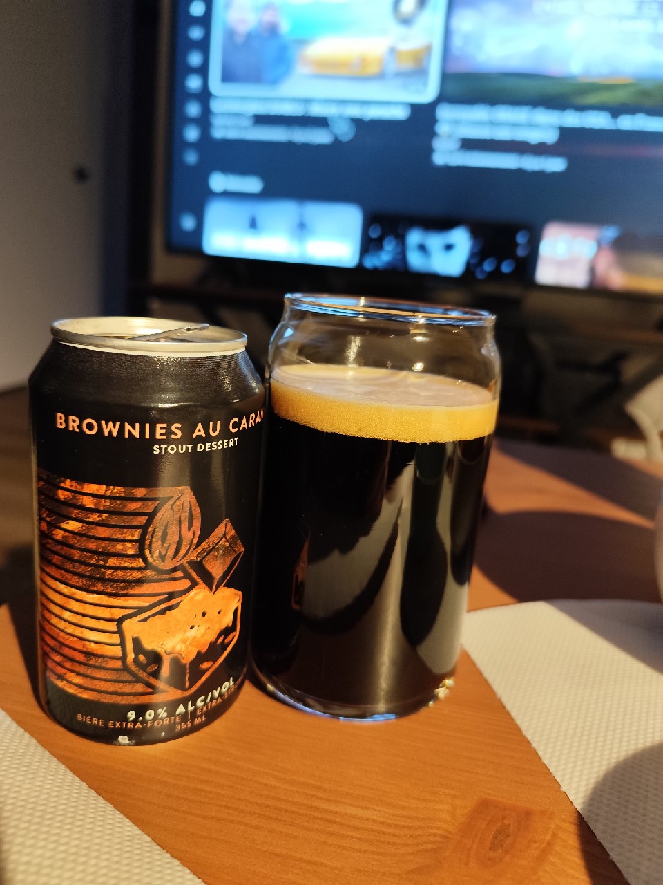 Brownies au caramel, Canada