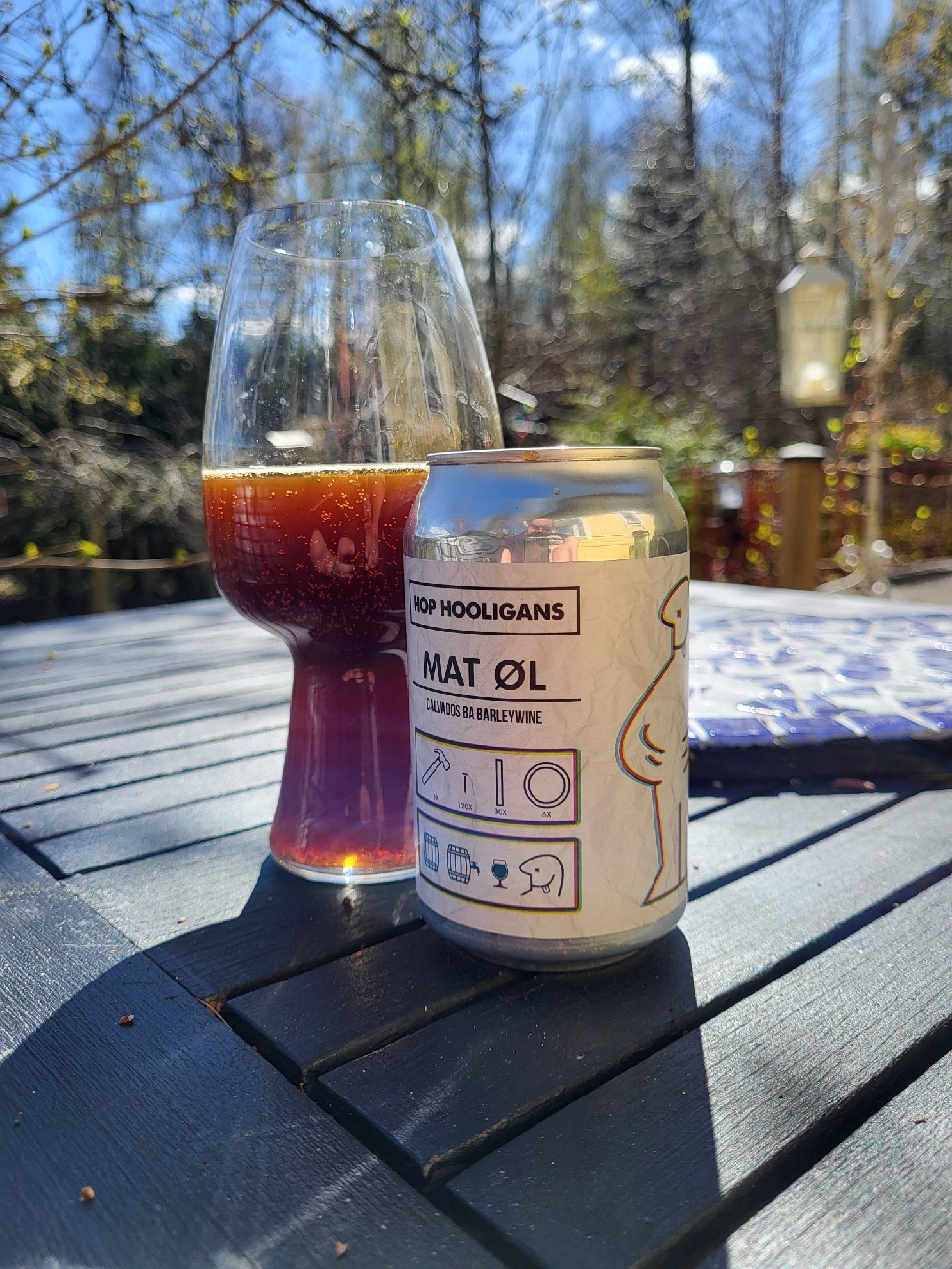 Mat øl Calvados BA Barleywine, Romania