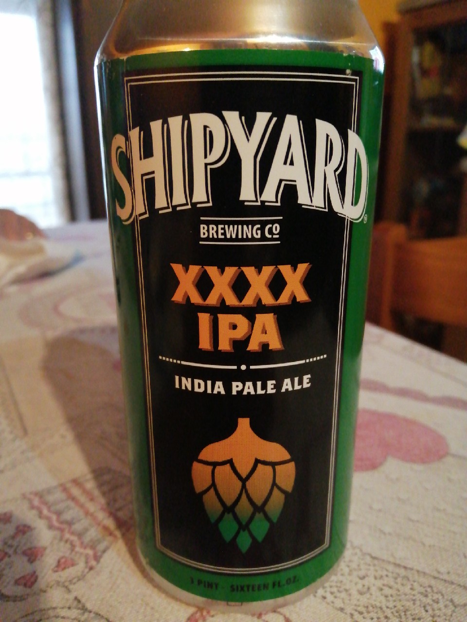 Shipyard XXXX IPA, United States