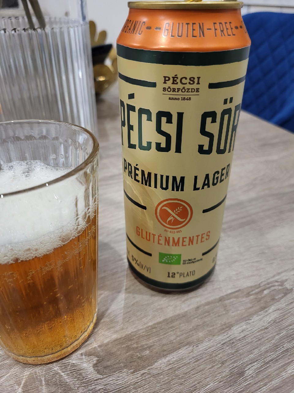 Pécsi Sör Prémium Lager Gluténmentes, Hungary