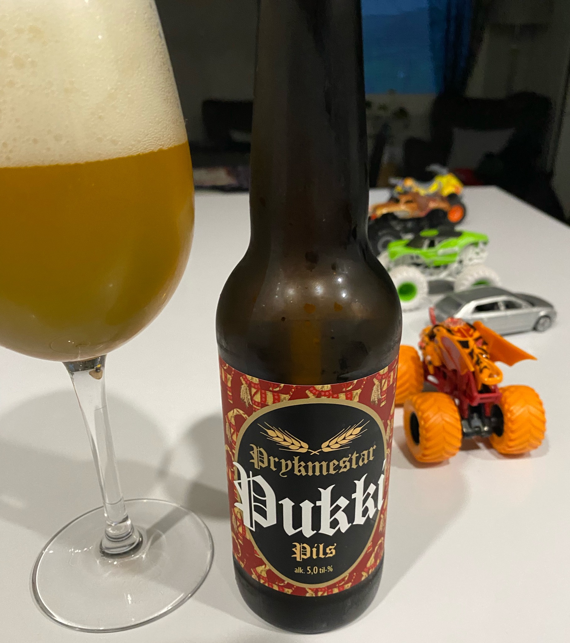 Prykmestar Pukki Pils, Finland