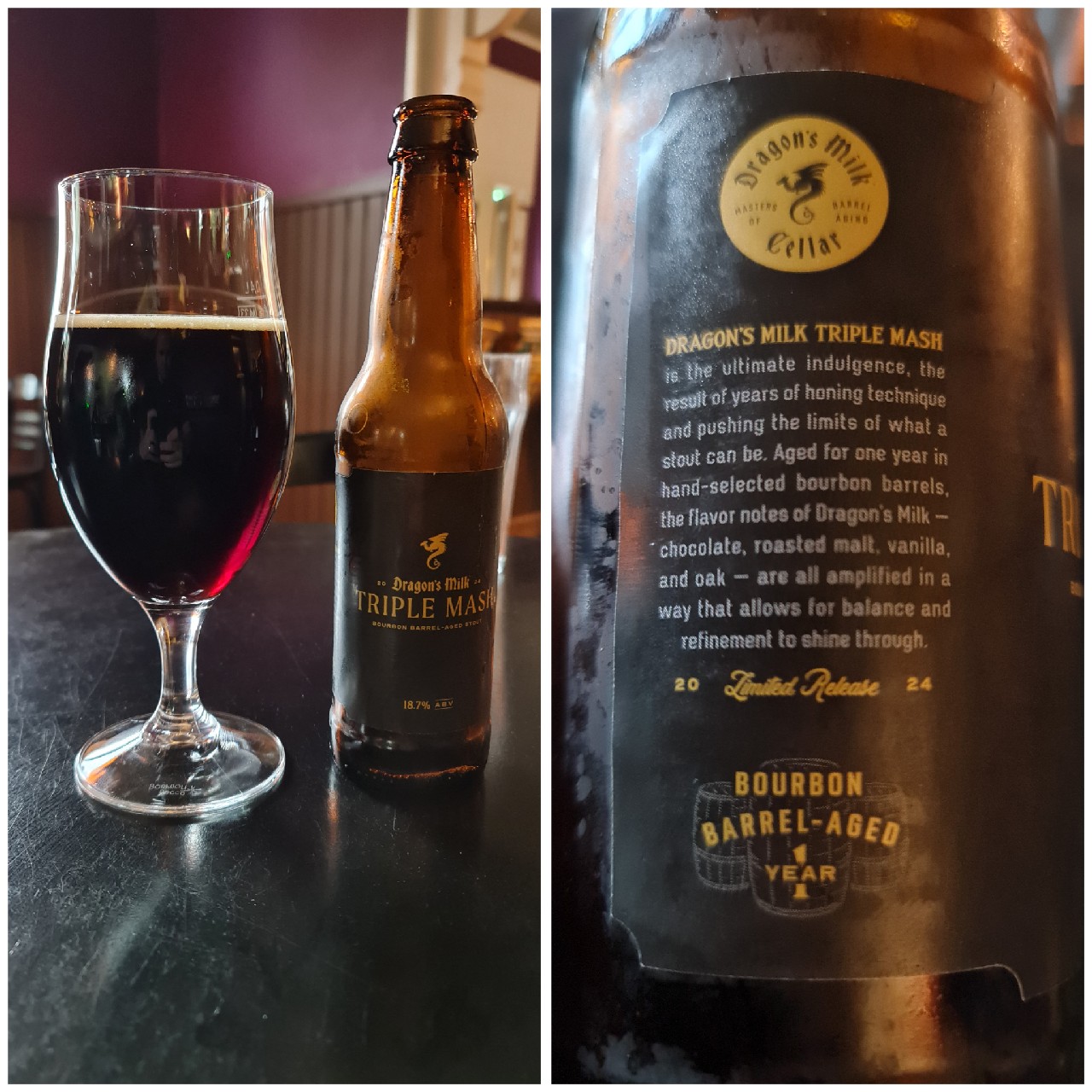 Dragon's Milk: Triple Mash (2024), United States