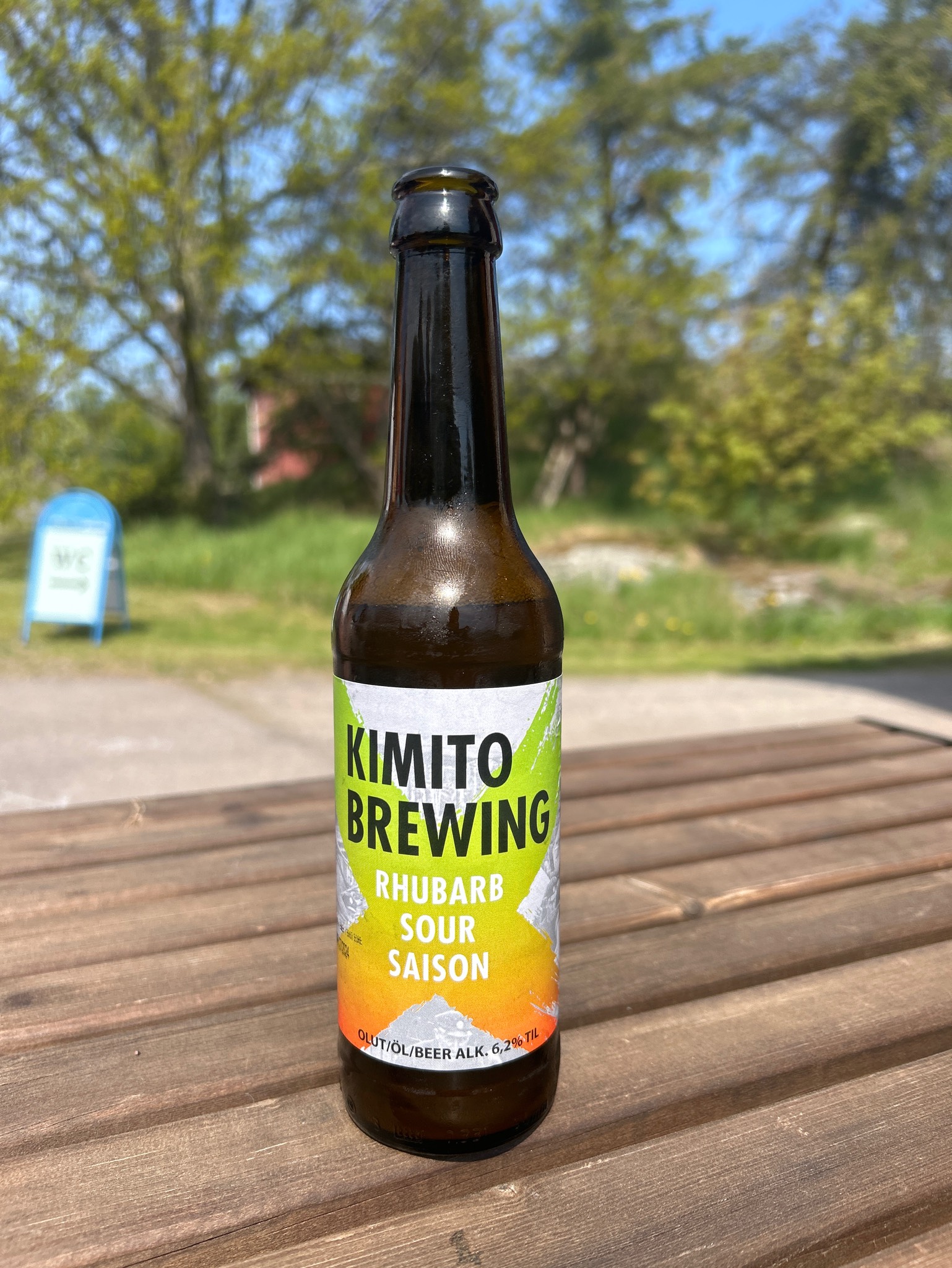 Rhubarb Sour Saison, Finland