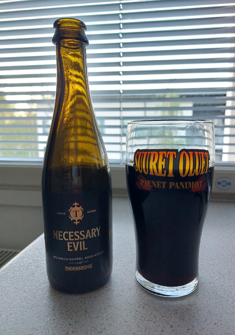 Necessary Evil - Bourbon Barrel Aged Stout, England