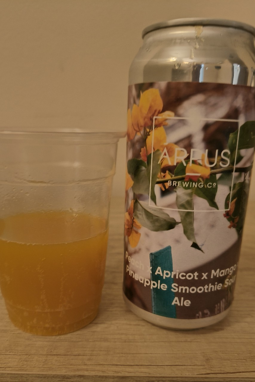 Peach x Apricot x Mango x Pineapple Smoothie Sour Ale, Latvia