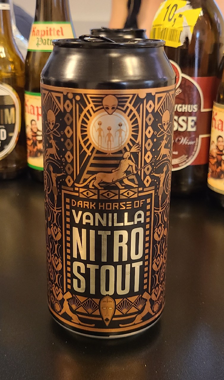 Dark Horse Of Vanilla Nitro Stout, Hungary