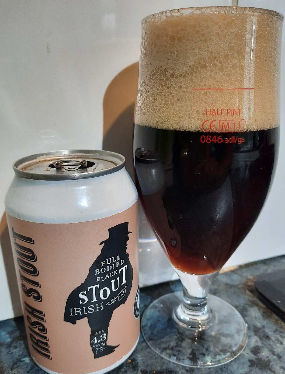 Irish Stout, Hilden Brewing Co.