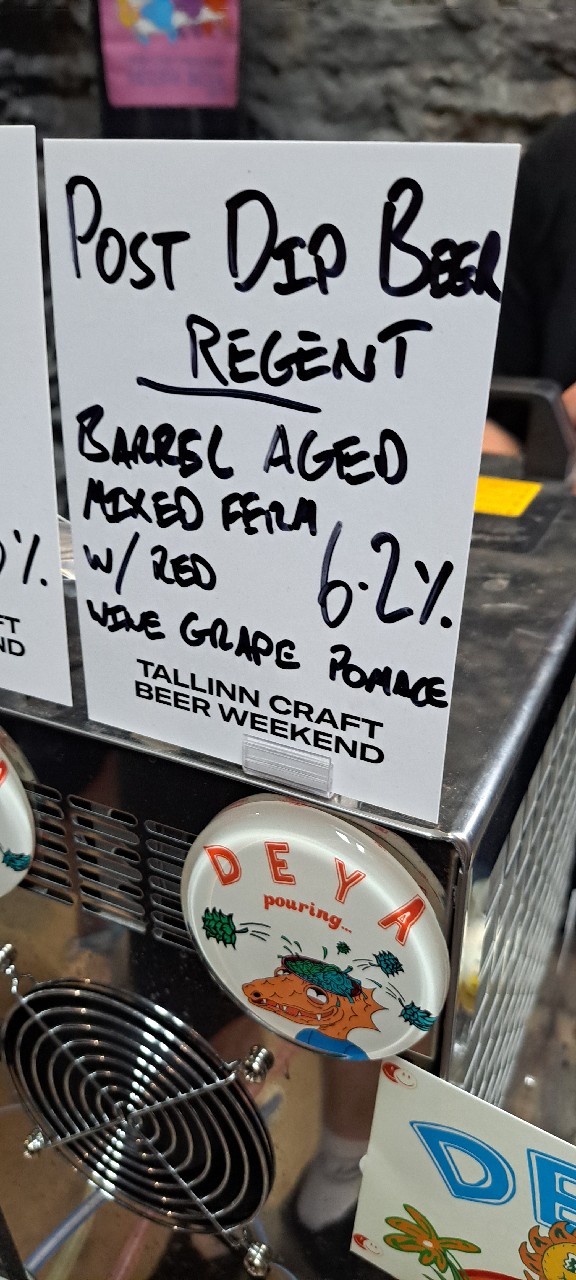 post dip beer regent, England