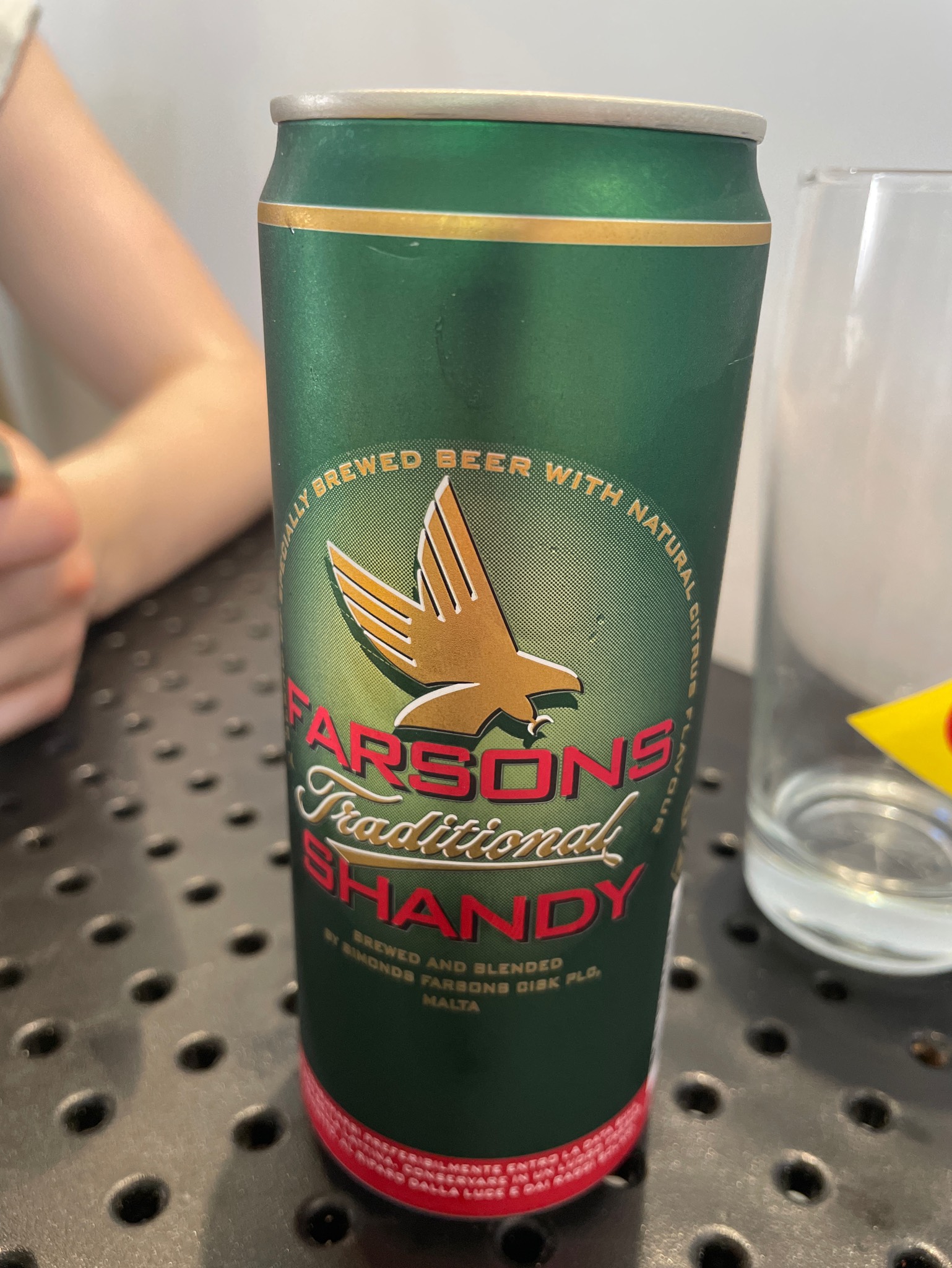 Farsons Traditional Shandy, Malta