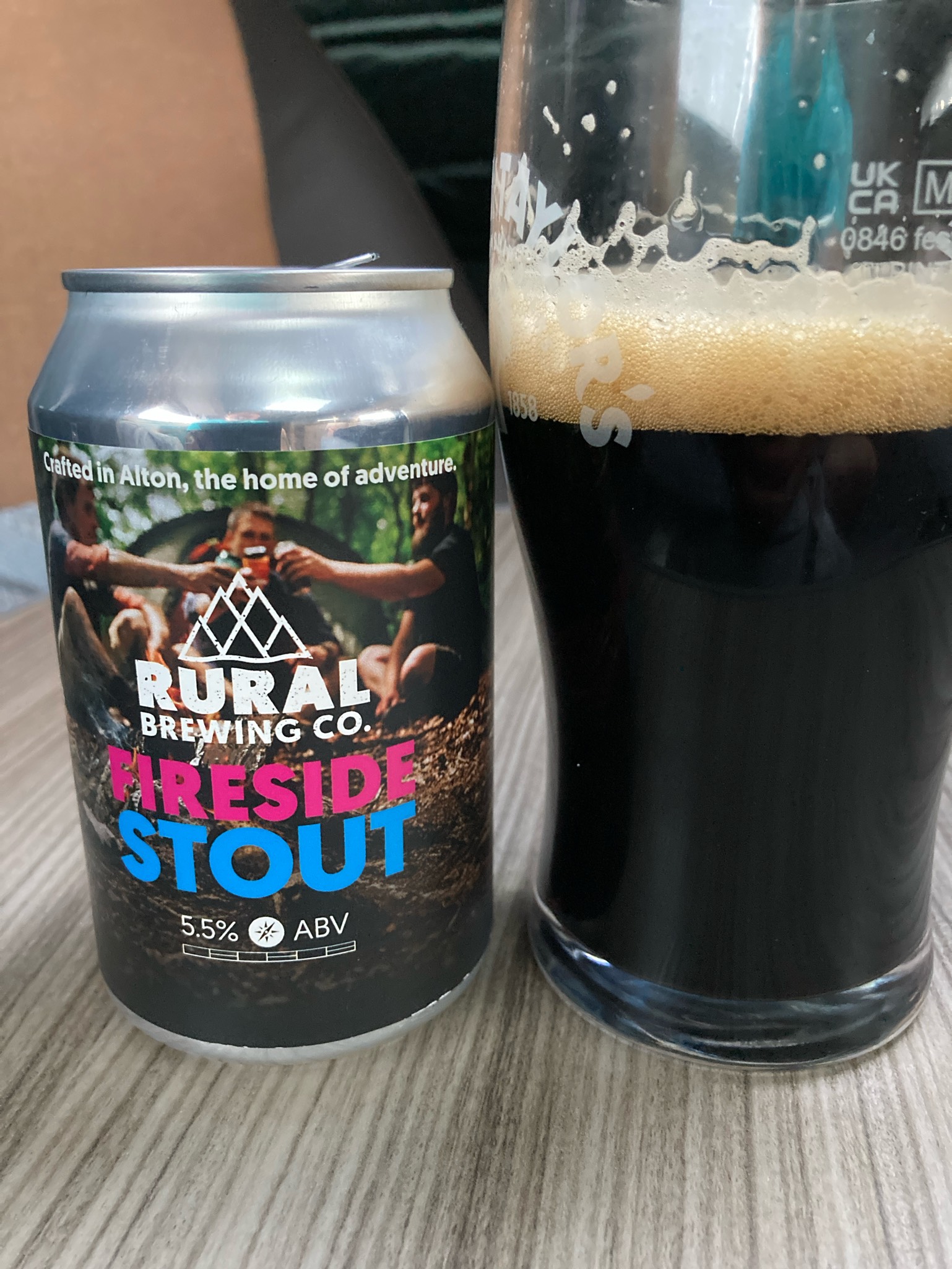 Fireside Stout, Rural Brewing Co.