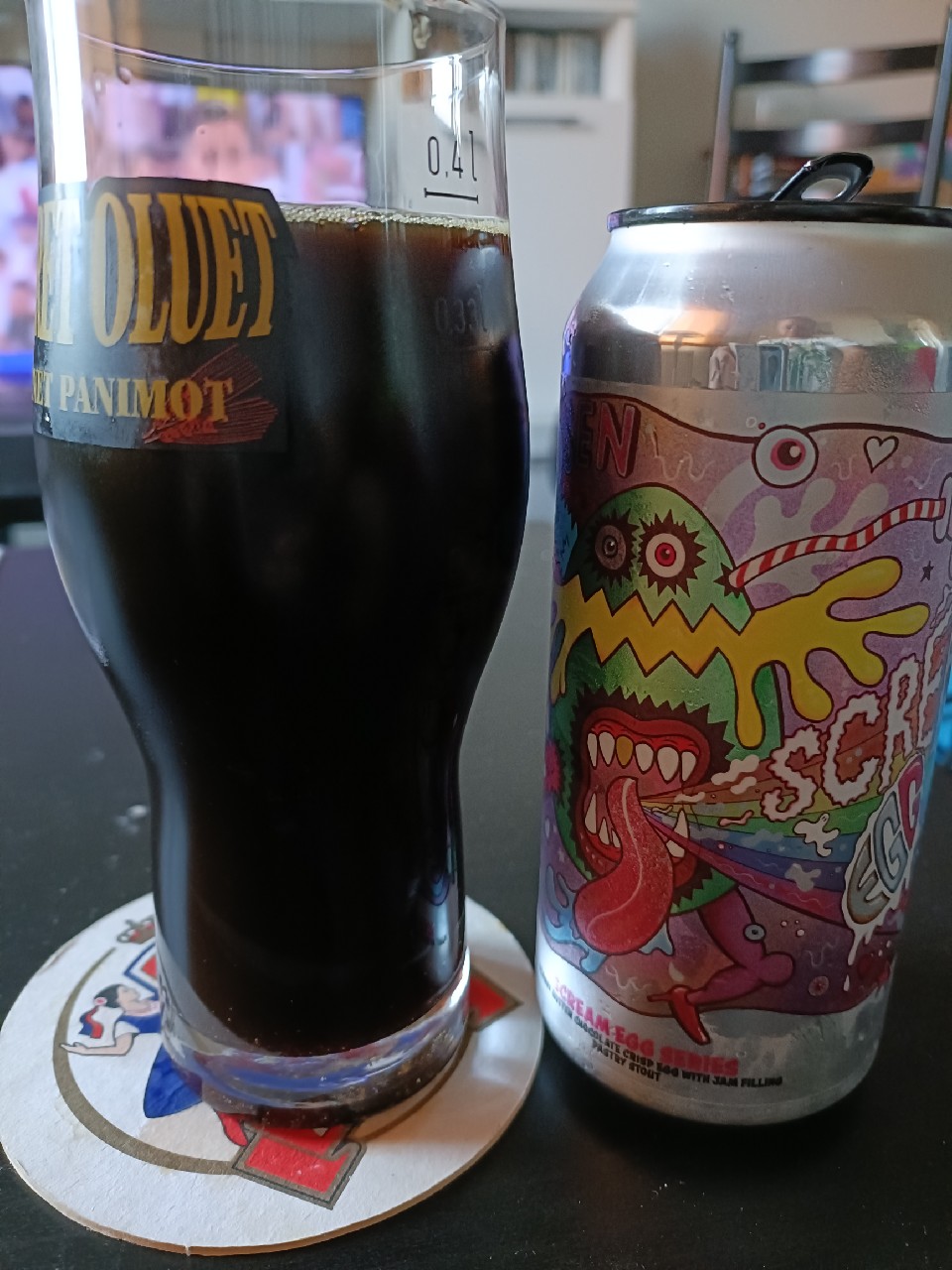 Scream Egg Series - Peanut Butter Chocolate Crisp Egg With Jam Filling, Norway