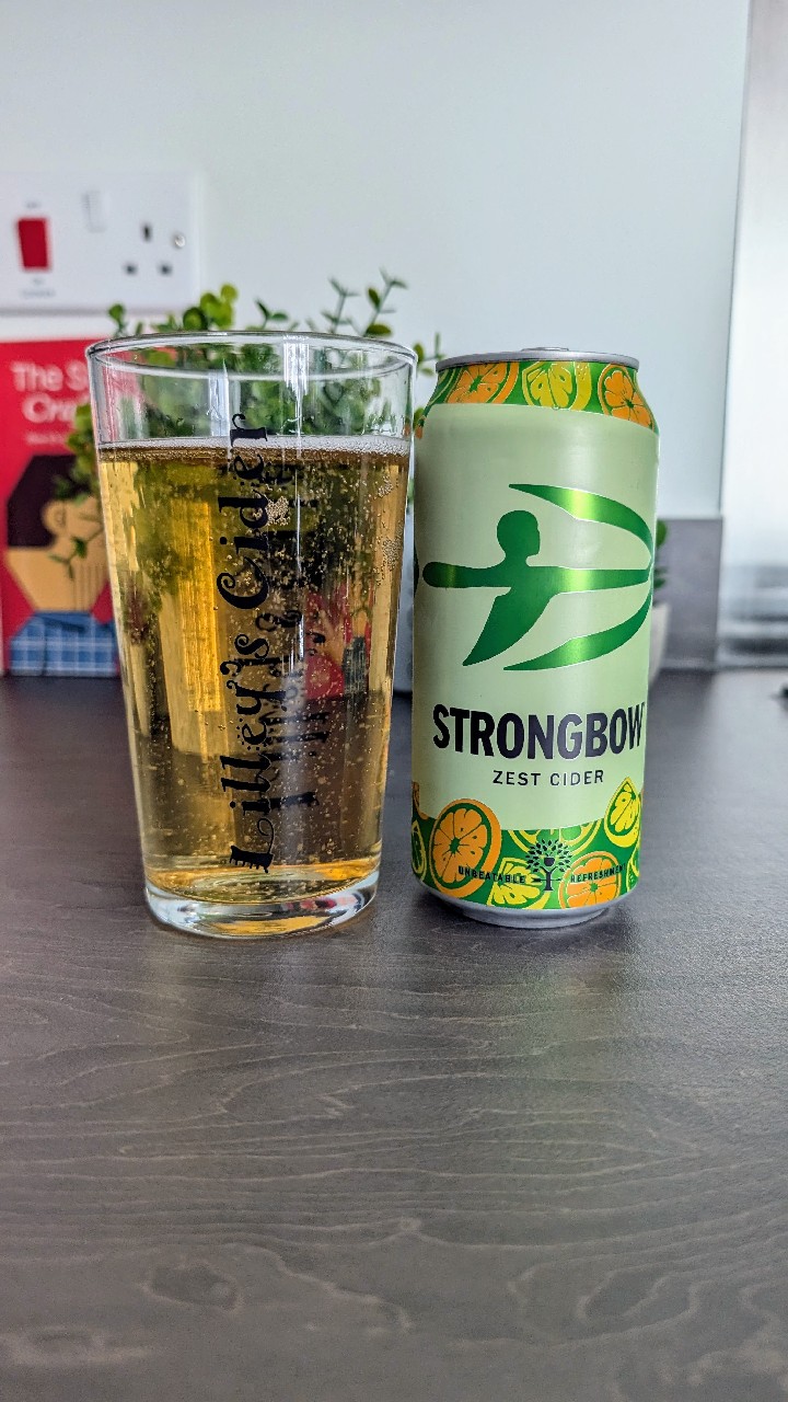 Strongbow Zest Cider, England