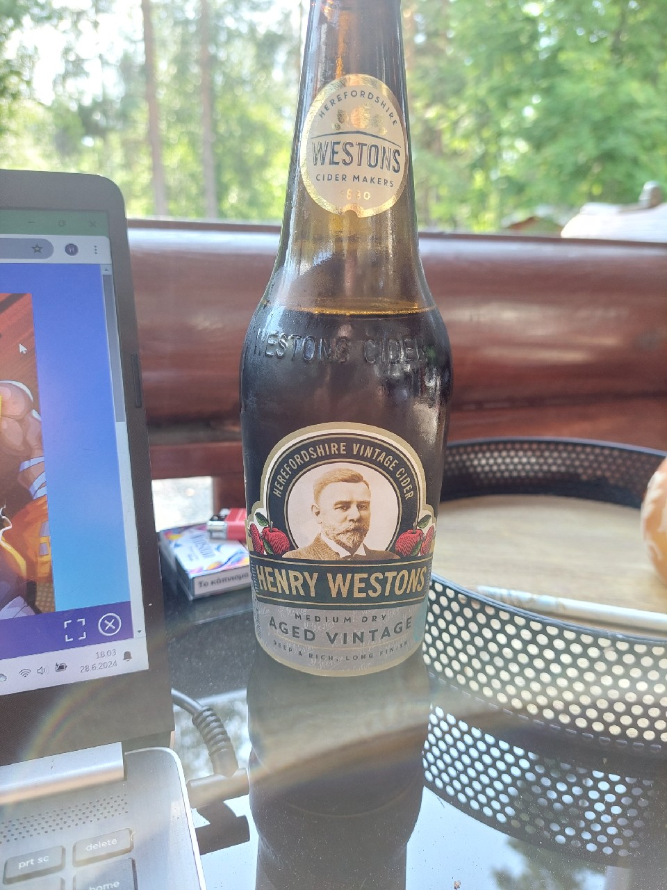 Henry Westons 2017 Vintage Cider Medium Dry, England