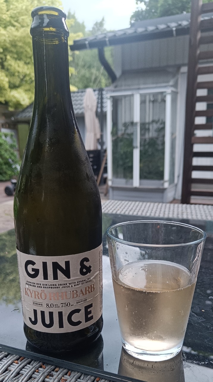 Kyrö Rhubarb Gin & Juice 8%, Finland