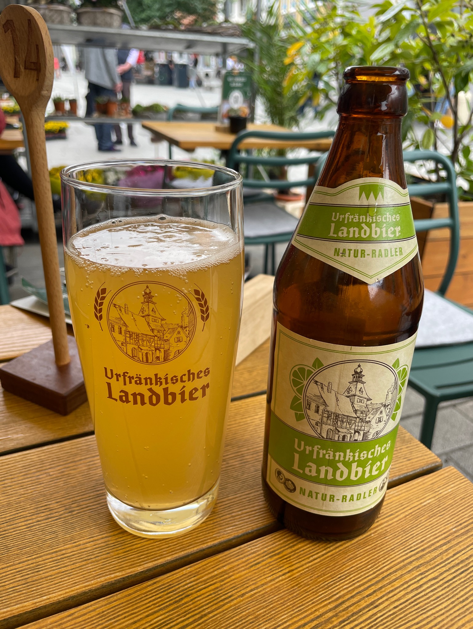 Urfränkisches Landbier Natur-Radler, Germany