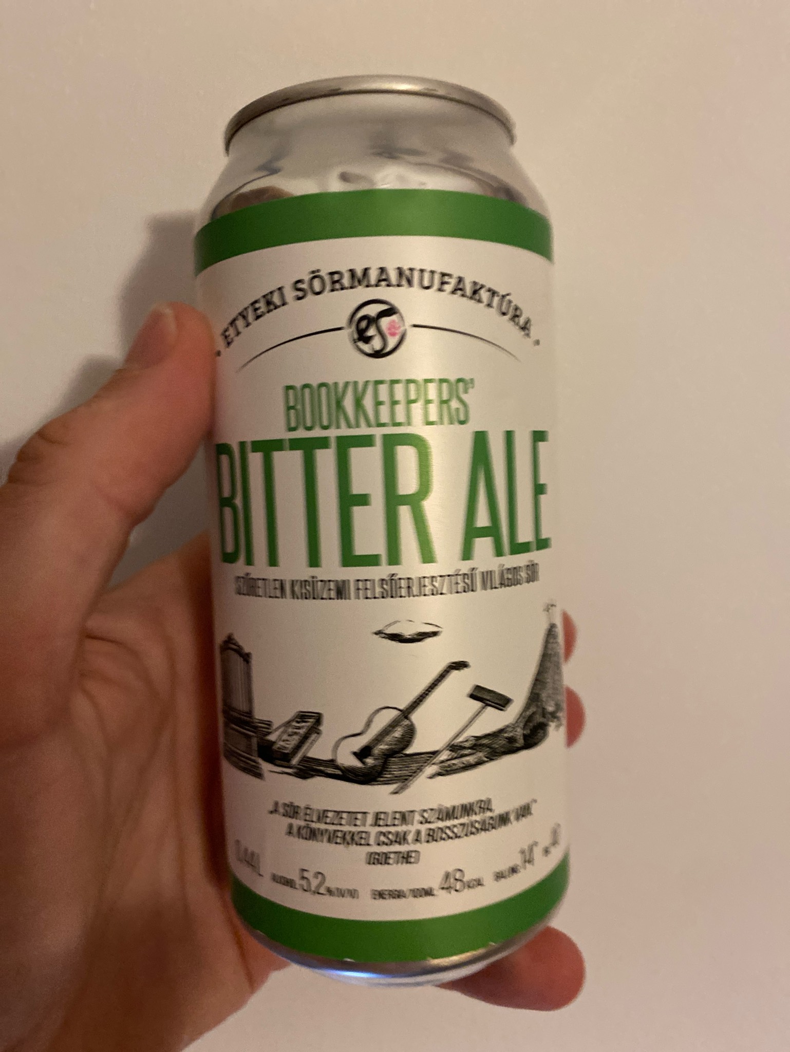 Bookkeepers' Bitter Ale, Hungary