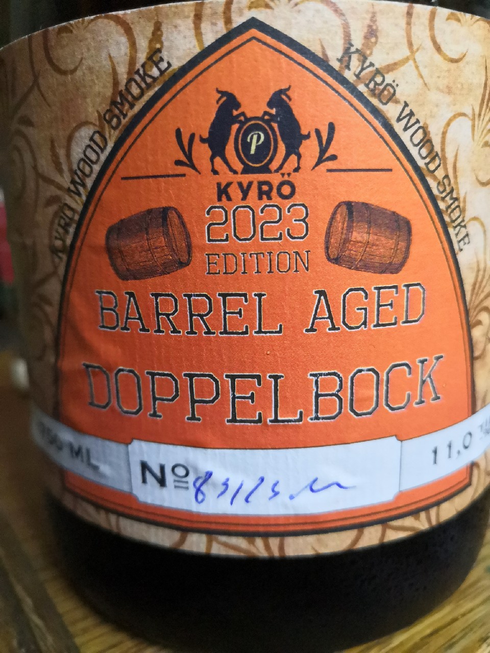 Barrel Aged Dobbelbock (Kyrö Smoke Barrel), Finland