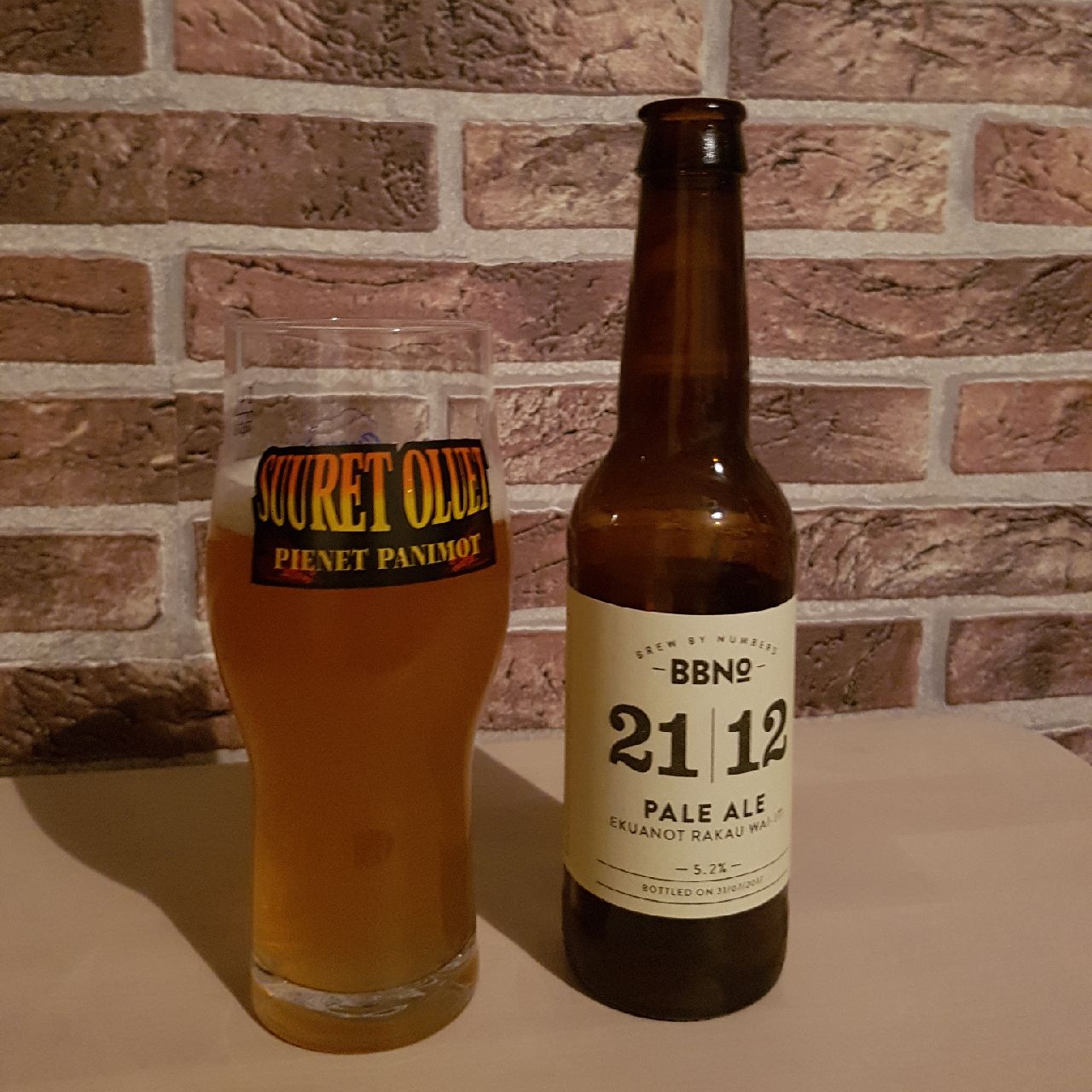 21|12 Pale Ale - Ekuanot Rakau Wai-Iti, England