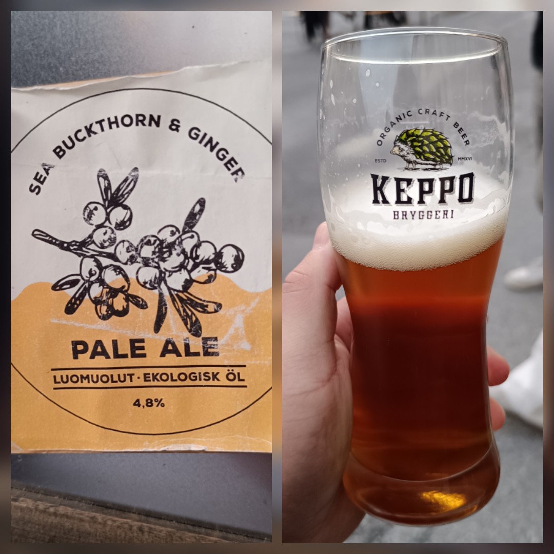 Sea Buckthorn & Ginger Pale Ale, Finland