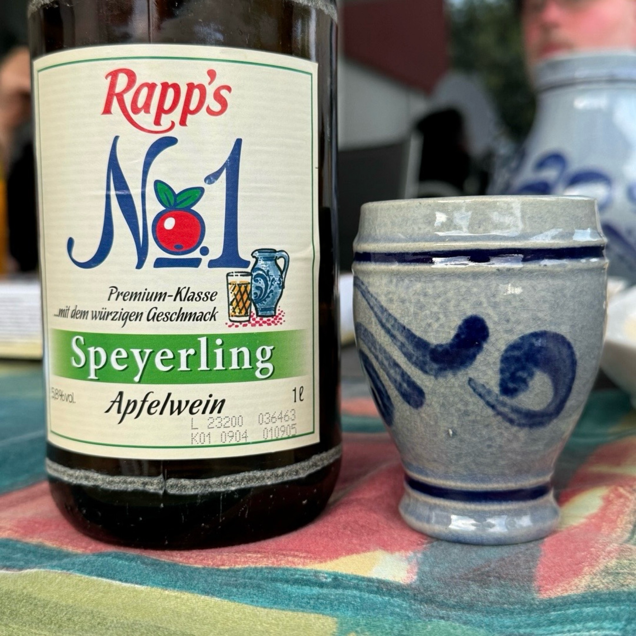 No. 1 Speyerling, Rapp's