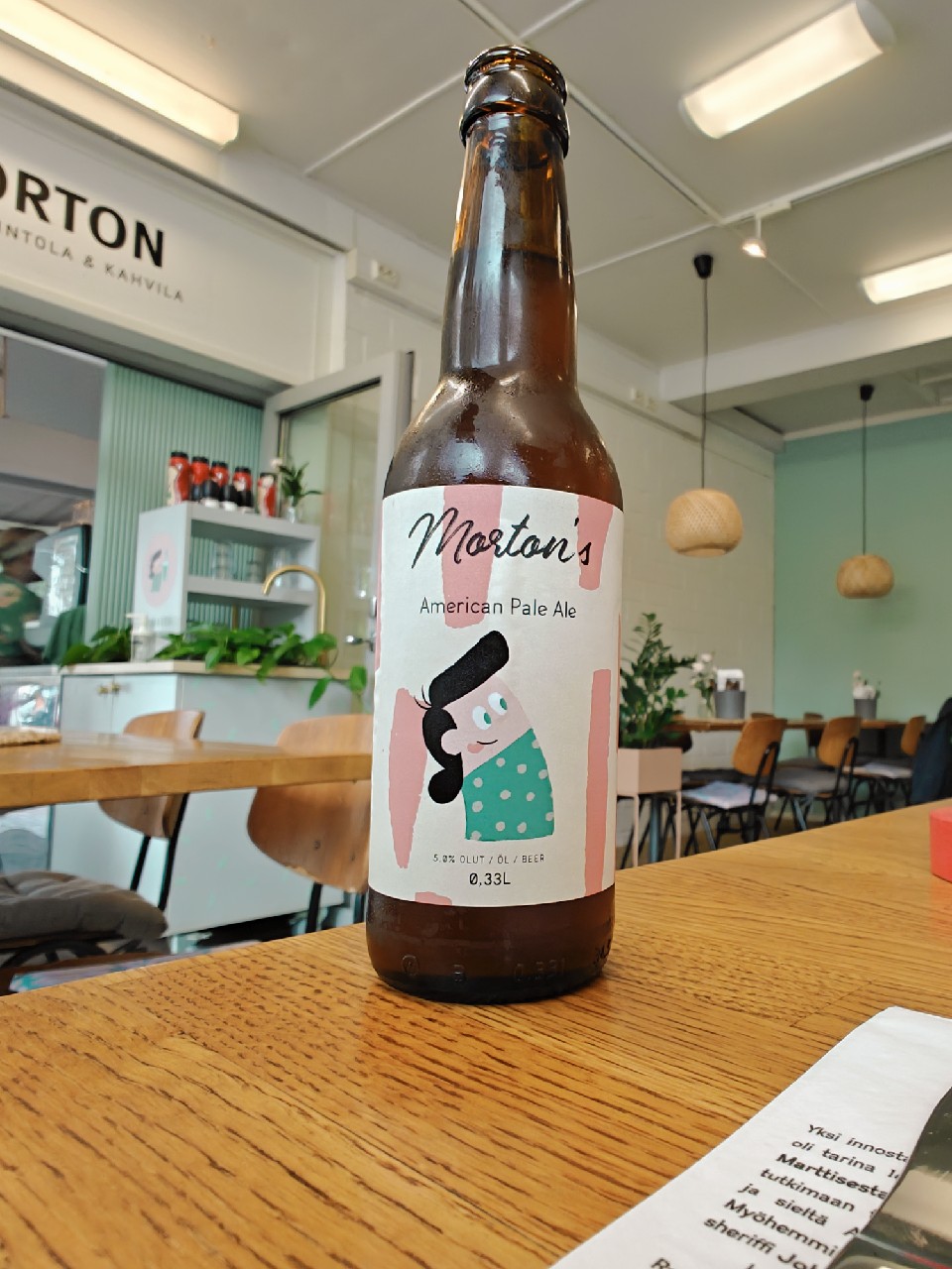 Morton's American Pale Ale, Finland