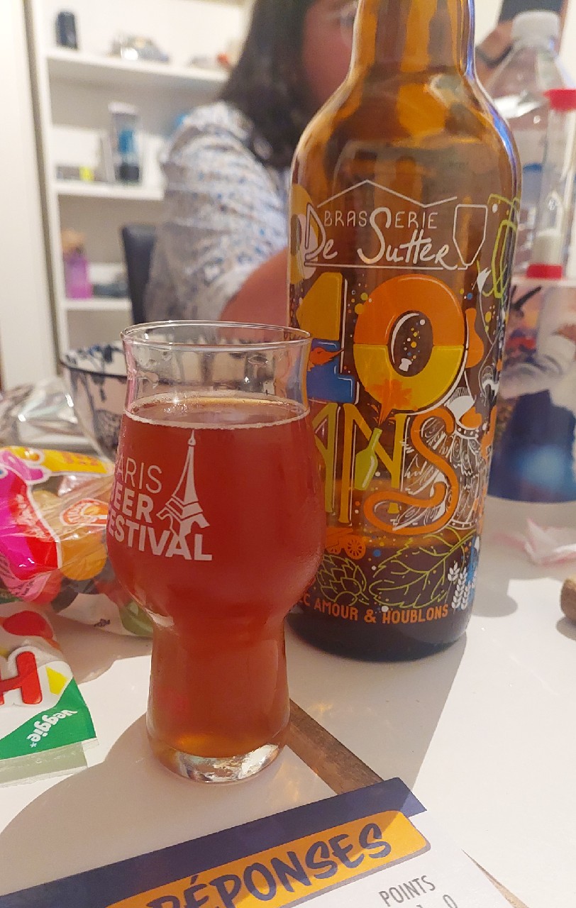 Brasserie De Sutter 10 Ans, France