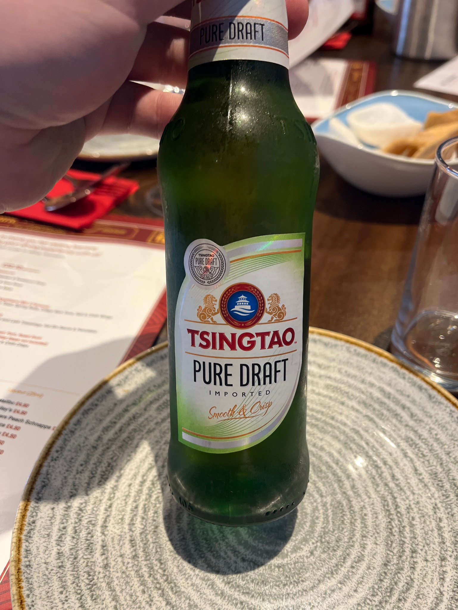 Tsingtao Pure Draft, China