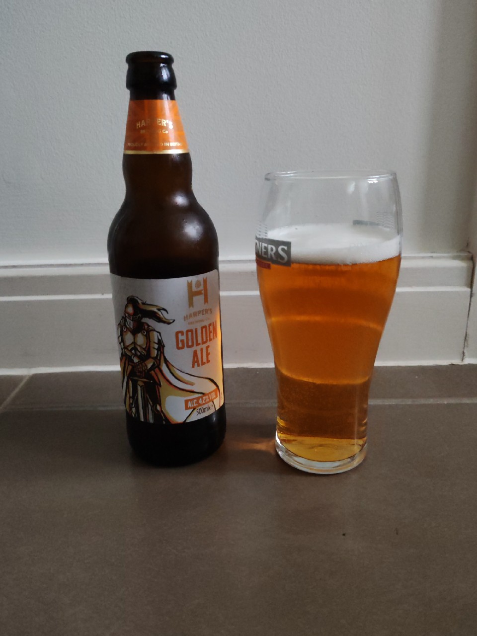 harpers golden ale, England