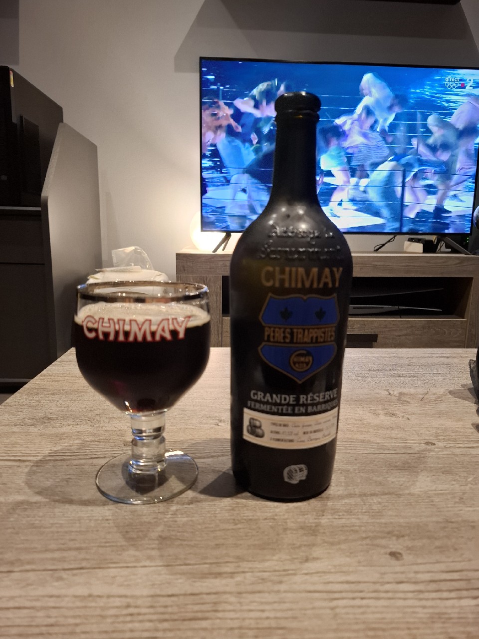 Chimay Grande Réserve Fermentée en Barriques - Chêne Français, Chêne Américain, Whisky (2018), Belgium