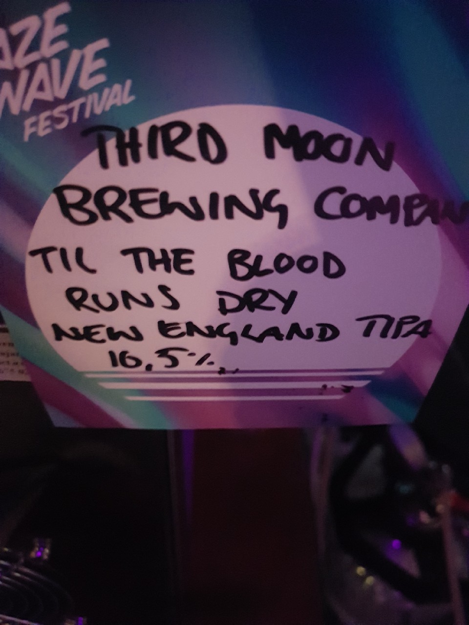 Til The Bloods Run Dry, Canada