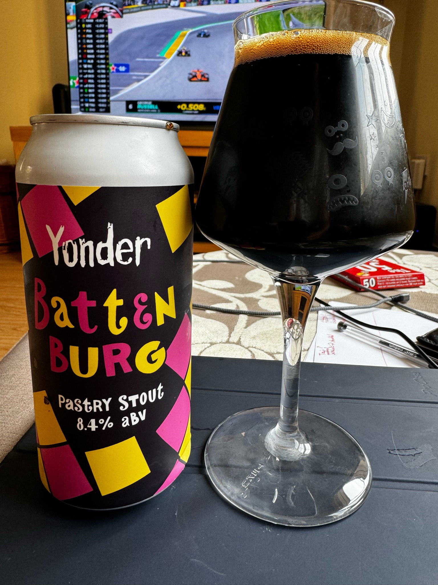 Battenburg Pastry Stout, England