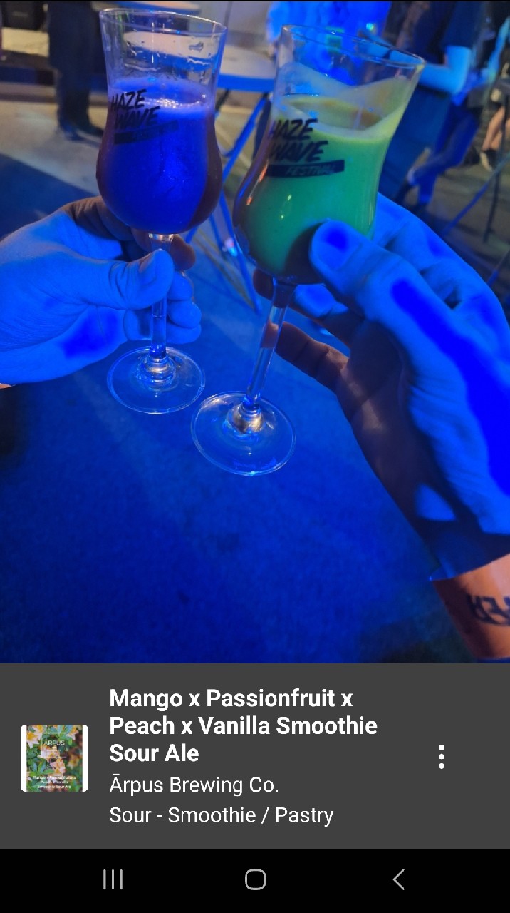Mango x Passionfruit x Peach x Vanilla Smoothie Sour Ale, Latvia
