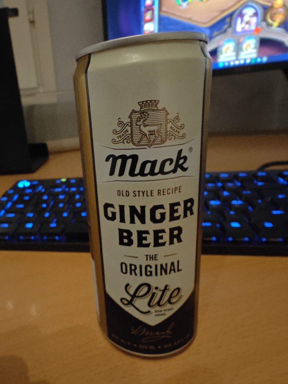 Mack Ginger Beer Lite, Norway