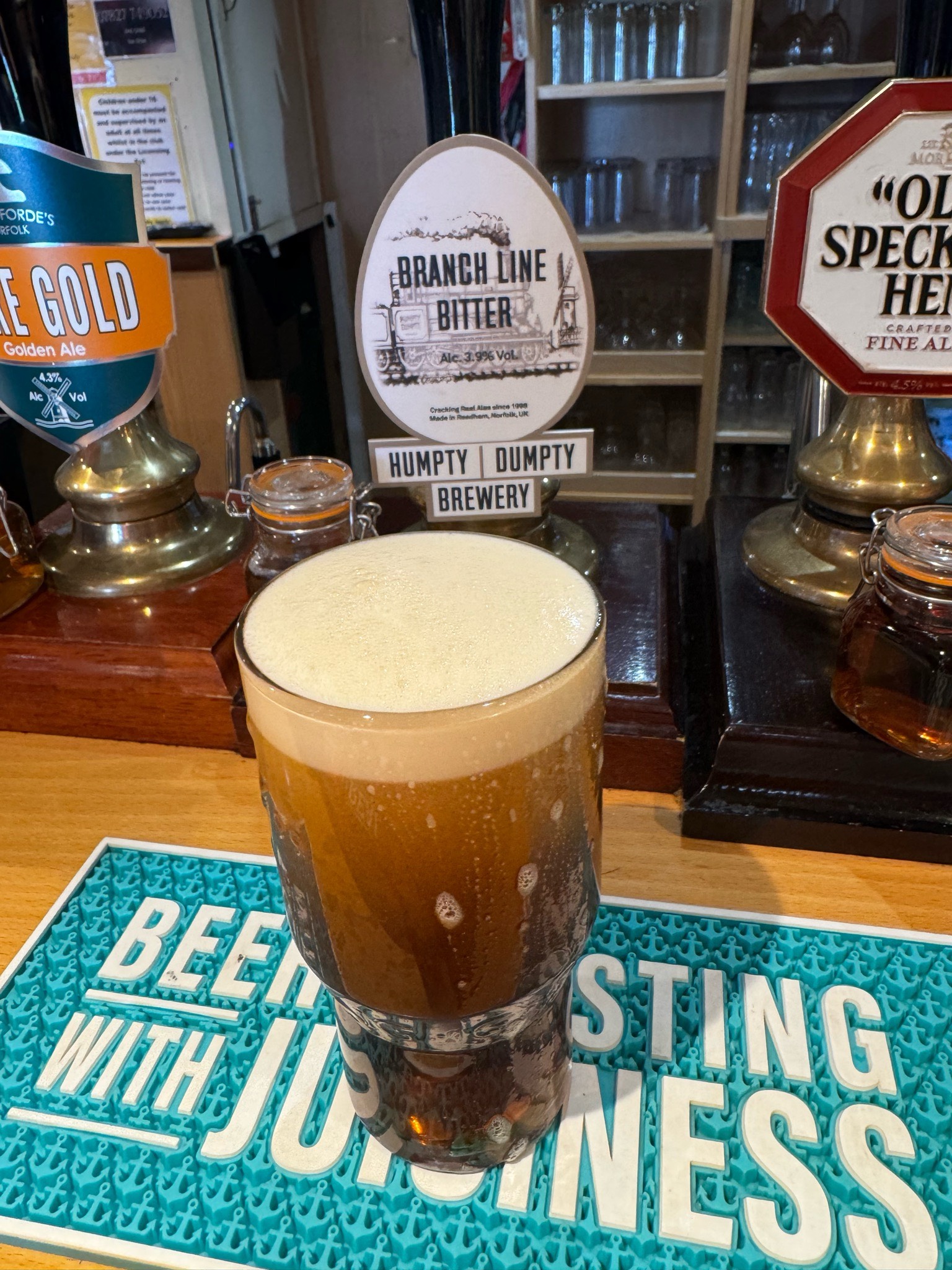 Branch Line Bitter, Humpty Dumpty Brewery