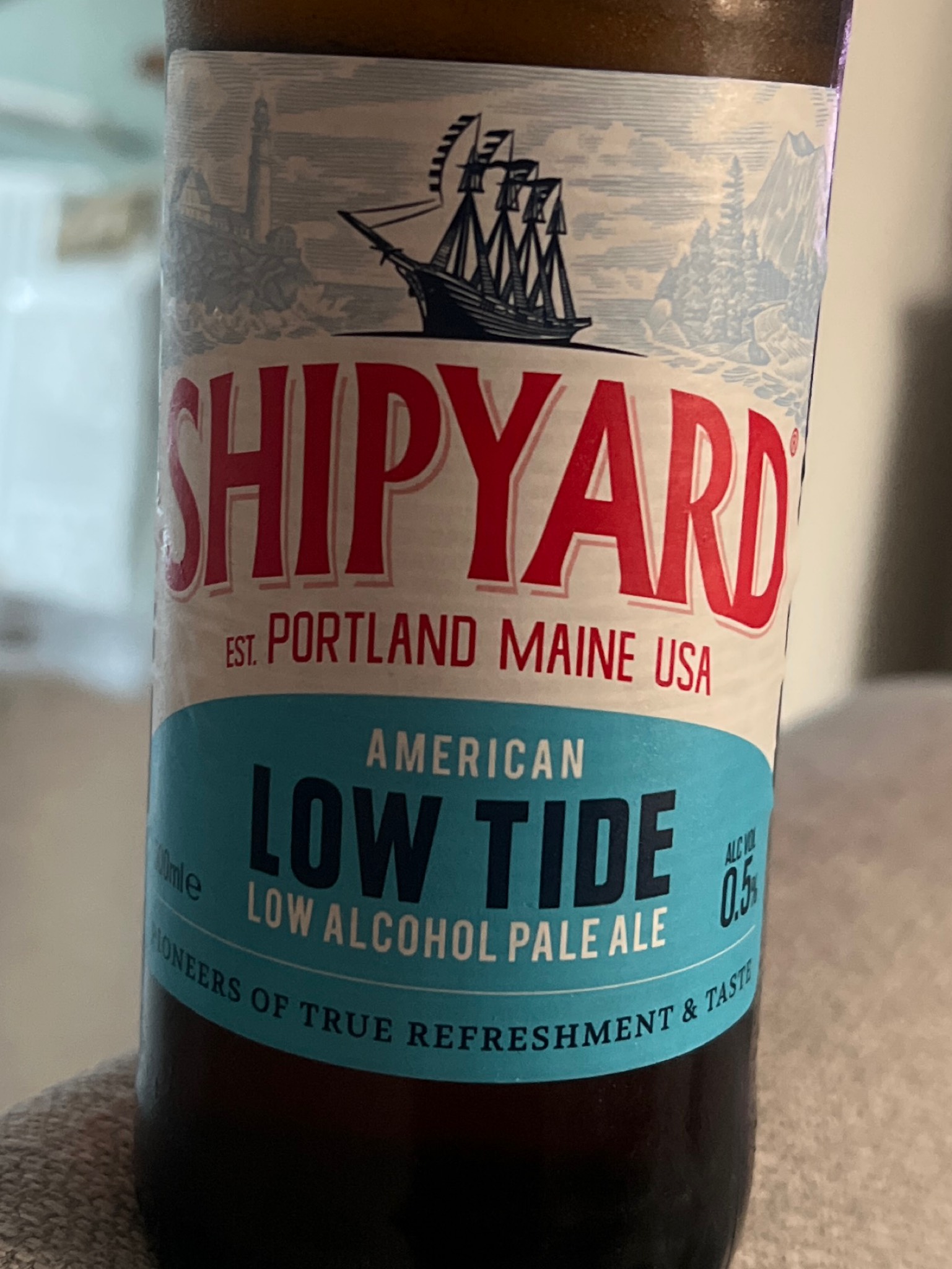 Shipyard American Low Tide Pale Ale, United States