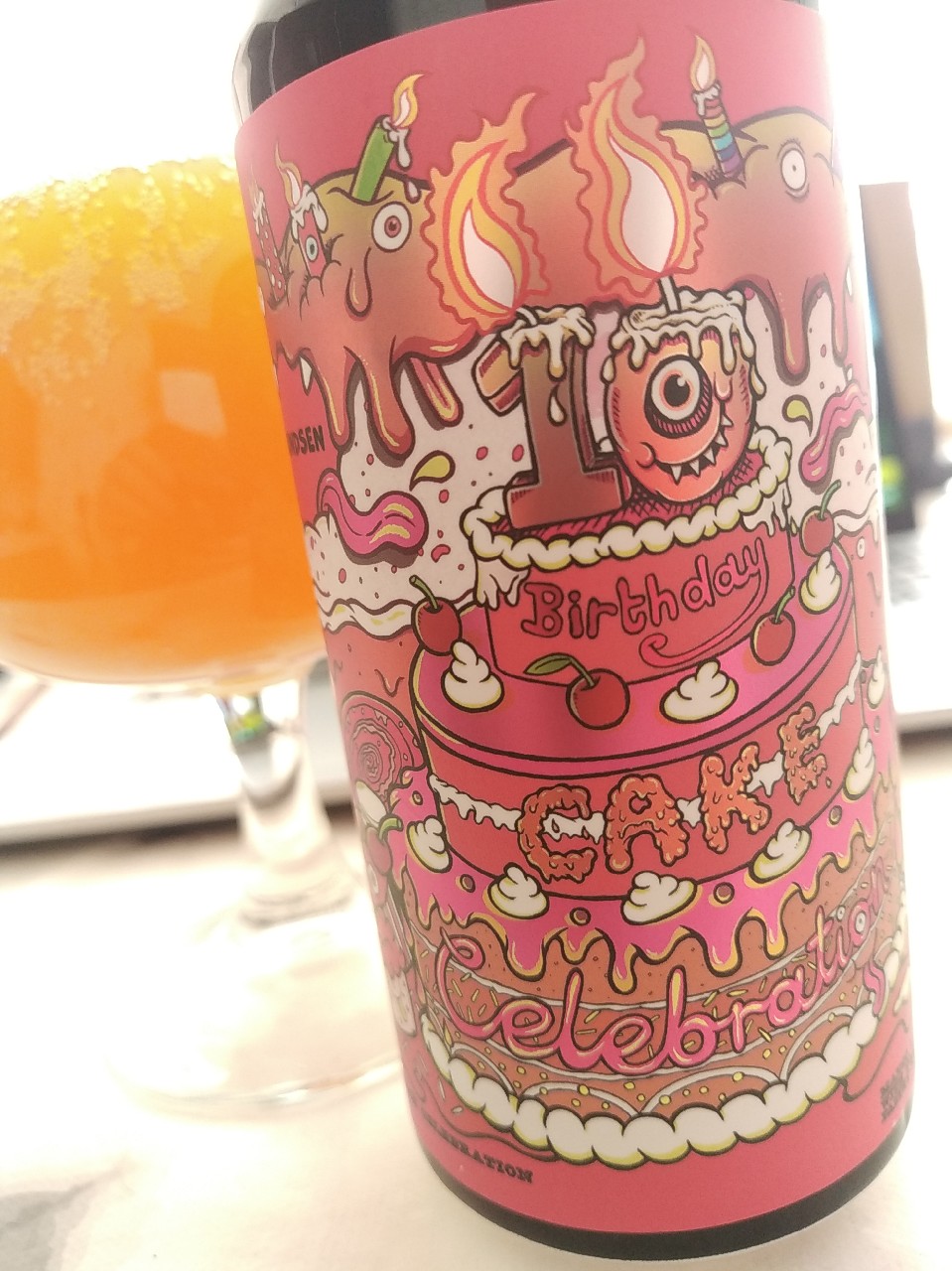 10th Birthday Cake Celebration - Vault City, Norway