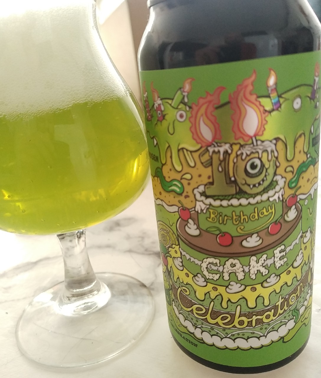 10th Birthday Cake Celebration - Basqueland, Norway