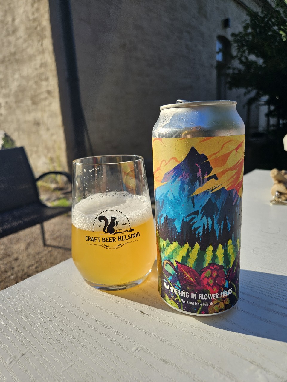 Wandering in flower fields, United States