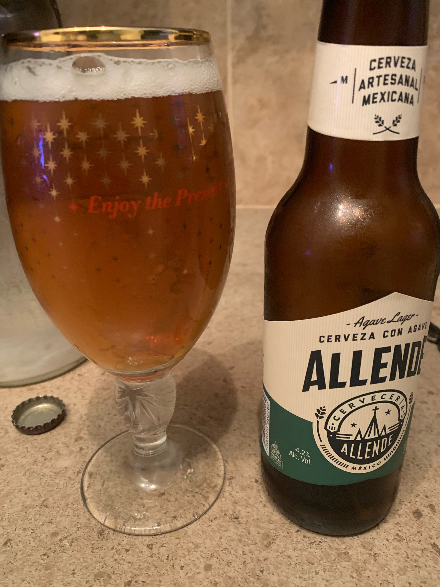 Cerveza con Agave Allende, Mexico