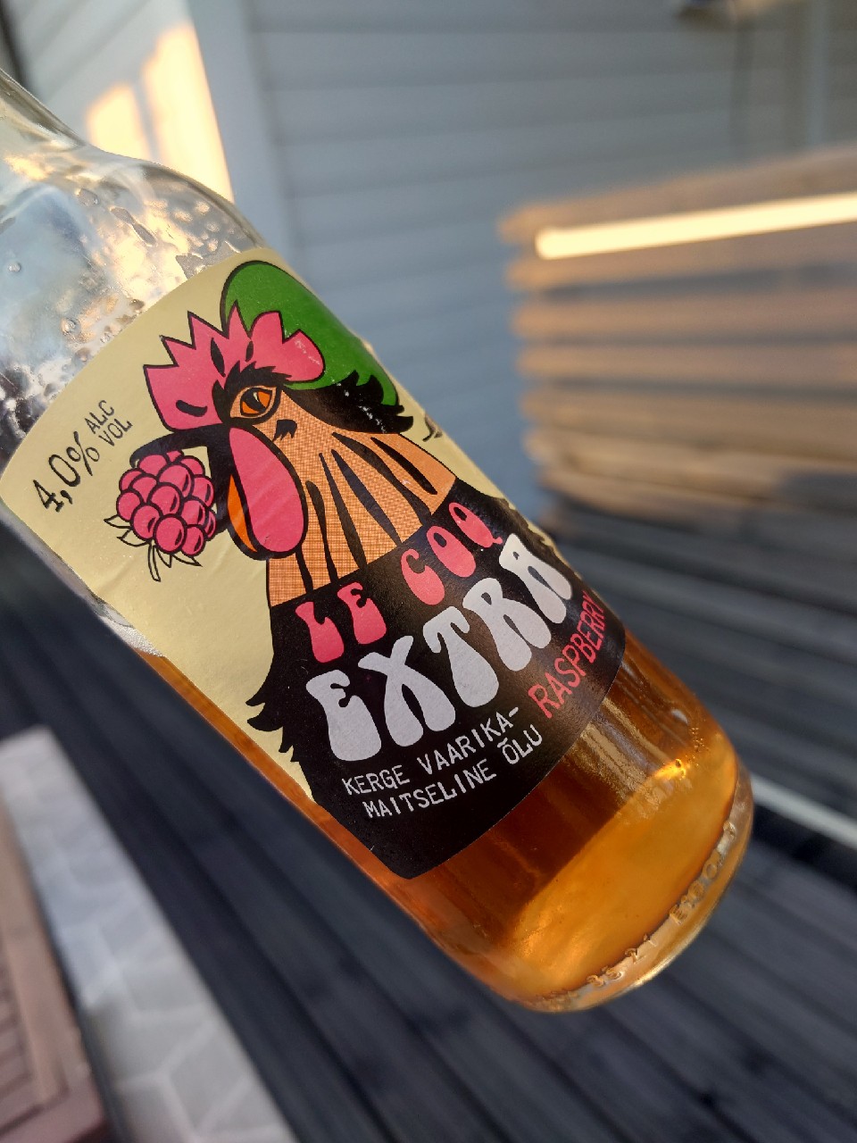 Le Coq Extra Raspberry, Estonia