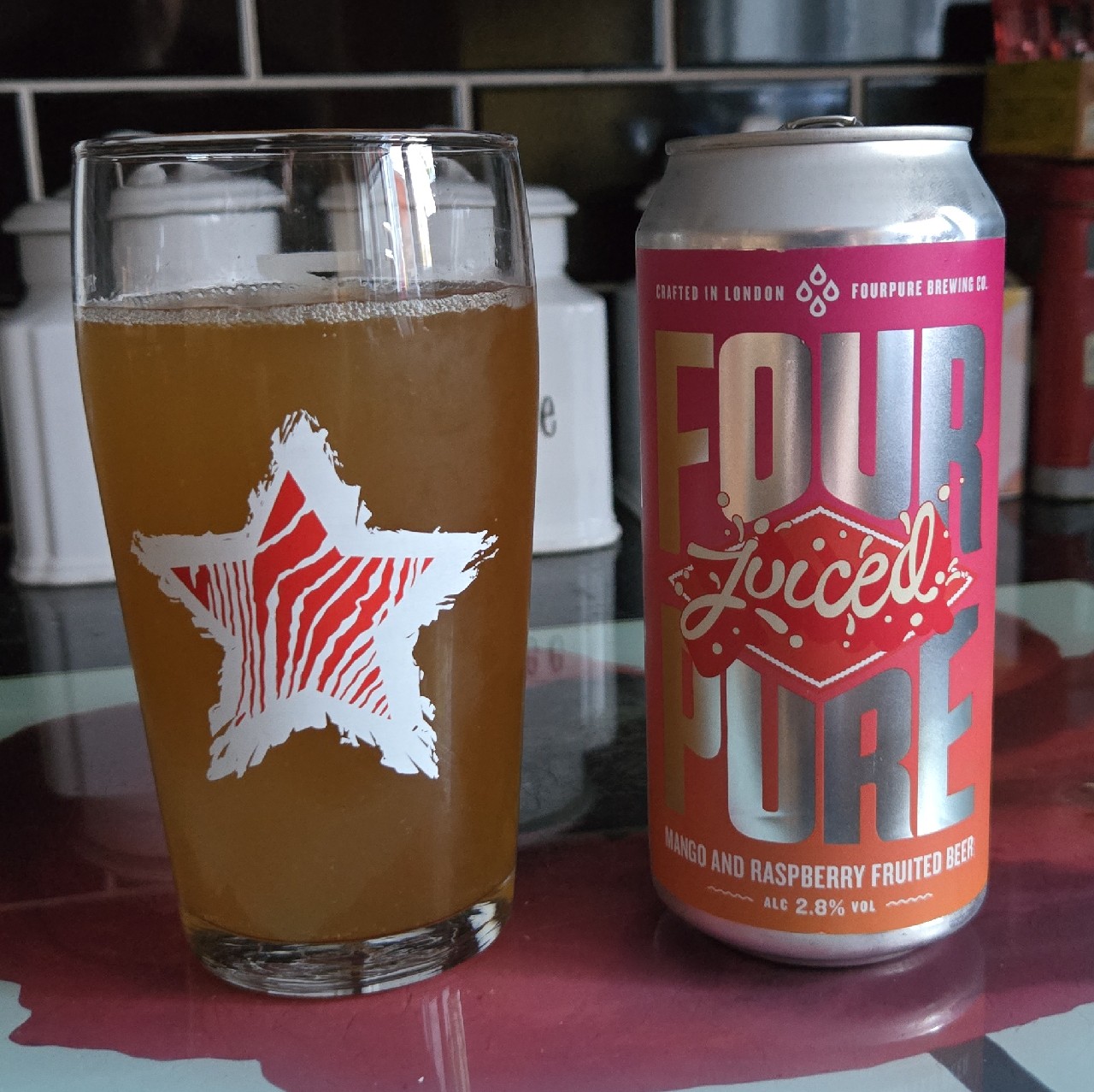 Four Juiced Pure, England