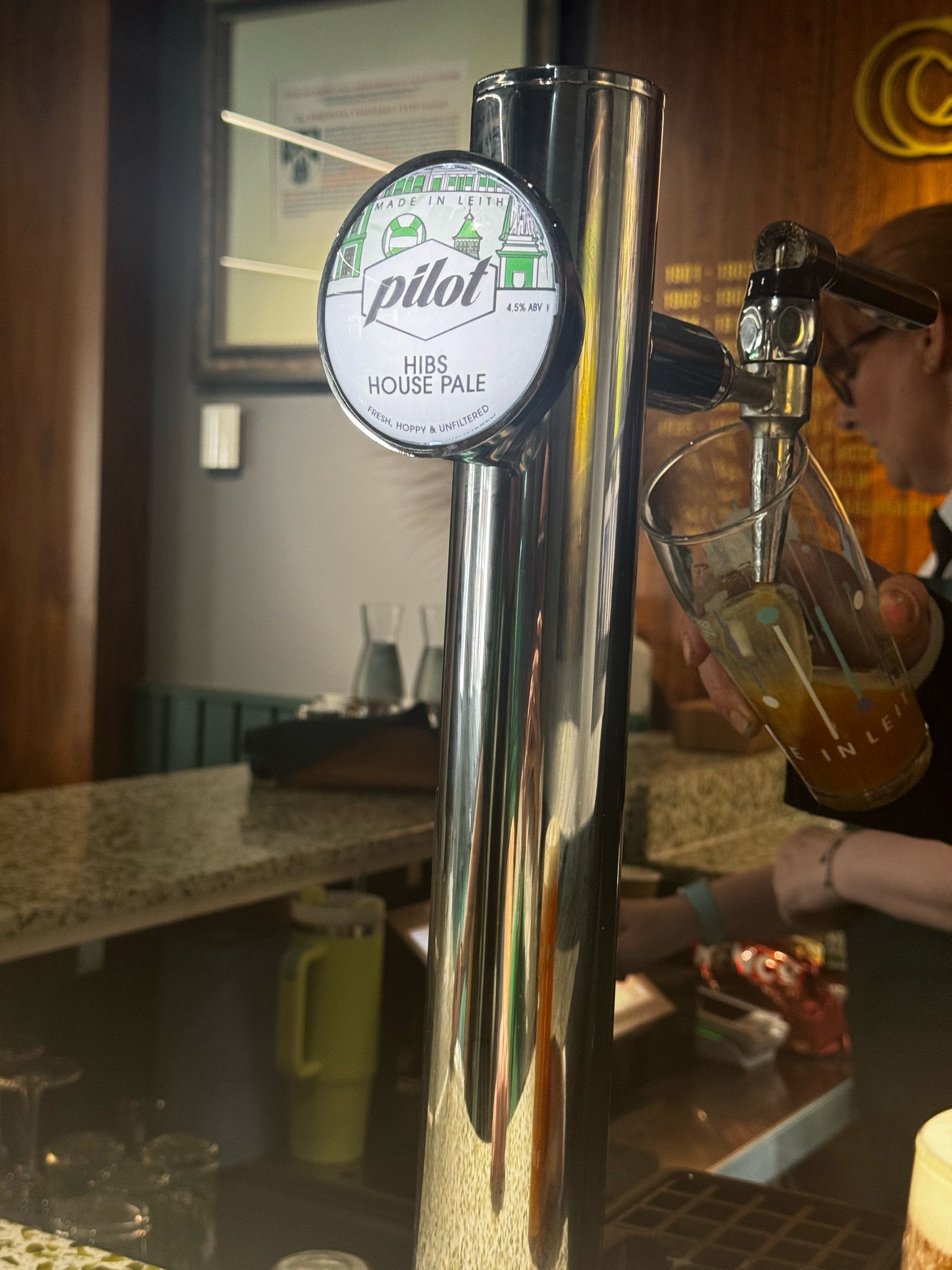 Hibs25 lager, Scotland