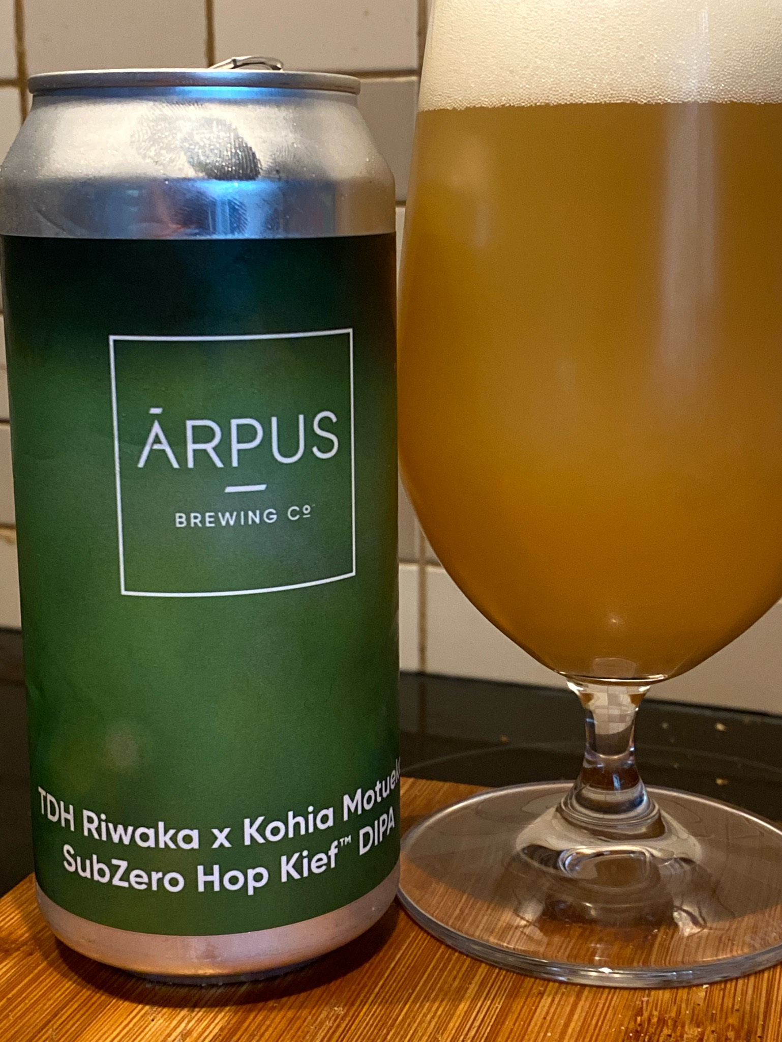 TDH Riwaka x Kohia Motueka Subzero Hop Kief DIPA, Latvia